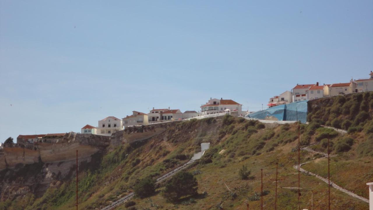 Fantastic View Over The Sea And Village Nazare Exterior photo